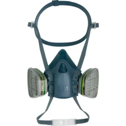 Demi Masque Silicone Série 7500 à Soupape Cool Flow Taille M 3M K7502