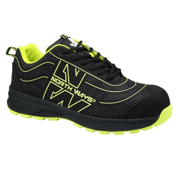 Chaussures De Sécurité Basses Spill S3 SRC North Ways - Noir/Jaune - Taille 45 4 Chaussures De Sécurité Basses Spill S3 SRC North Ways - Noir/Jaune - Taille 45 – Image 2