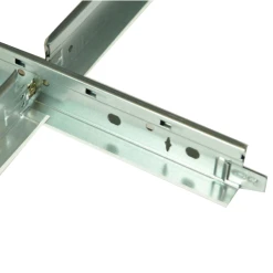 Knauf Ceiling Solutions Entretoise Longue DX35 - Acier Galvanisé - 35 X 38 Mm - Longueur 1.5 M