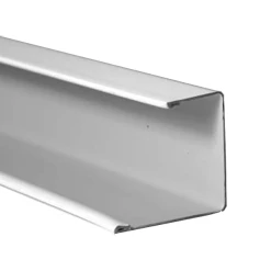 Knauf Ceiling Solutions Coulisse De Rive à Ailes Inégales MUS8 - Blanc - 13 X 13 X 25 Mm - Longueur 3 M