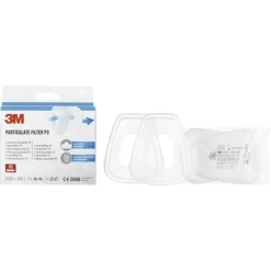 Filtres Particules Trapézoïdales Série 5000 3M Masque 1 Paire 6 Filtres Particules Trapézoïdales Série 5000 3M Masque 1 Paire -Magasin Lemaitre Sécurité 1 54