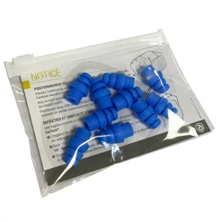 Auditech-innovations Embouts à Ailettes De Rechange Pour Protection Auditive EarTech Access - Small Bleu - Sachet De 5 Paires