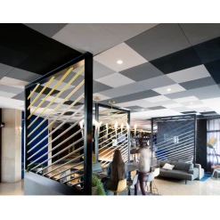 Rockfon Dalle De Plafond Acoustique Color-all à Bord Droit - Charcoal - 600 MM X 600 MM - ép.20 MM -Magasin Lemaitre Sécurité 2 14