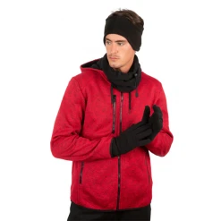 Top-Tex Bandeau Polaire 100% Polyester Micro Polaire - K-Up - Taille 51 Cm - Coloris Noir