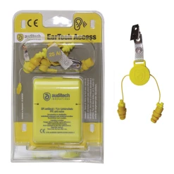 Auditech-innovations Kit Protection Auditive EarTech Access S-25 Ai - 75 à 100 DB - Jaune