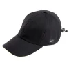 NORTH WAYS Casquette Alpha Noire Northways Dos Réglable Et Ailettes Rabattables