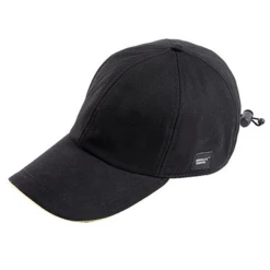 NORTH WAYS Casquette Alpha Noire Northways Dos Réglable Et Ailettes Rabattables
