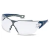 Lunettes à Branches Uvex Pheos Cx2 Monture Bleu Et Gris 9198.257 -Magasin Lemaitre Sécurité 9198 257