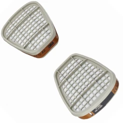 Filtre Gaz Et Vapeurs A2 3M 6055 Pour Masque Série 6000 - Lot De 8