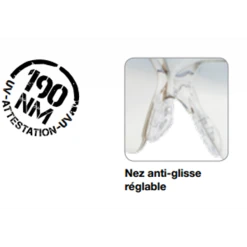Bollé Lunette De Protection Axis Anti Rayures Anti Buée Incolore Bollé AXPSI