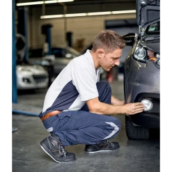 Baskets De Sécurité Hautes Saxo Lemaitre Fleur S3 Cuir – T47