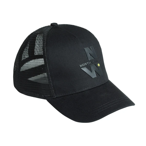 Casquette Trucker Antoine North Ways 100% Polyester Noir TU Réglable 6 Casquette Trucker Antoine North Ways 100% Polyester Noir TU Réglable – Image 4