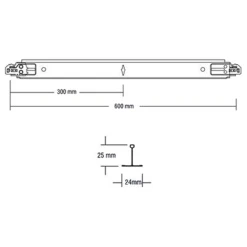 Knauf Ceiling Solutions Entretoise Courte DX T24