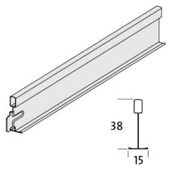 Plafométal Entretoise HOOK-ON T15