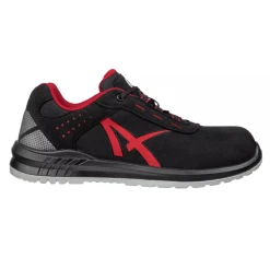 Chaussure Sécurité Basse S3 SRC Grid Low Albatros Noir Et Rouge T46 -Magasin Lemaitre Sécurité gris bas albatros