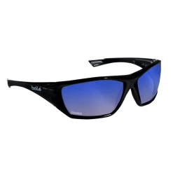 Bollé Lunette Branches Nylon Noire PC Flashée Bleue Bollé HUSTFLASH