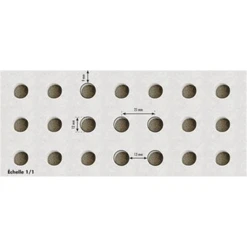 Knauf Dalle De Plafond DELTA 4 ROND 7 Knauf Dalle De Plafond DELTA 4 ROND -Magasin Lemaitre Sécurité knaufdelta4rond 793346 1