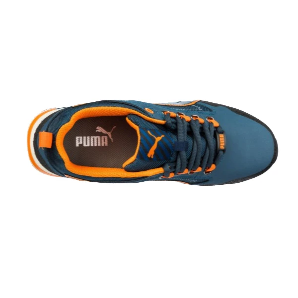 Puma Safety Chaussure De Sécurité S3 Puma Crosstwist Low Orange Et Bleu – Taille 42 8 Puma Safety Chaussure De Sécurité S3 Puma Crosstwist Low Orange Et Bleu – Taille 42 – Image 6