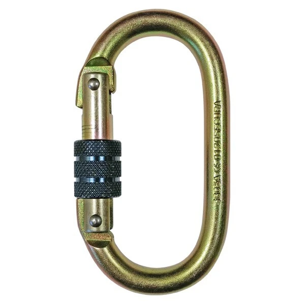 Mousqueton à Vis Acier Zingué Ouverture 18 Mm Levac 3805A 3 Mousqueton à Vis Acier Zingué Ouverture 18 Mm Levac 3805A