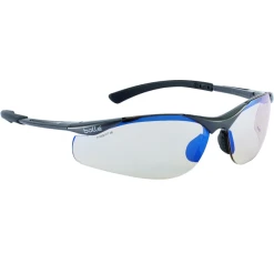 Bollé Lunette Contour ESP Protection Verre Fumé Anti-rayures Coloris Noir Bollé CONTESP