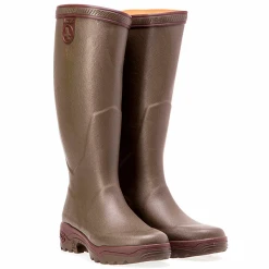 Bottes Chasse Mixte Aigle Parcour 2 Caoutchouc Kaki Taille 45 84207-45