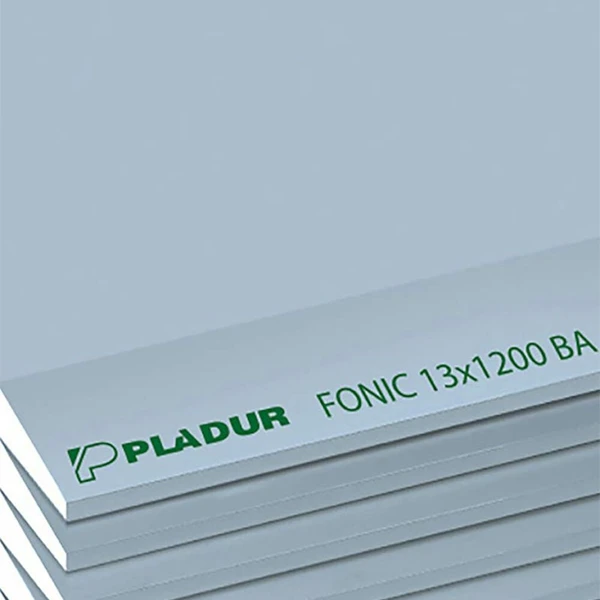 Plaque De Plâtre BA13 Pladur Fonic 13 - 2,60 M X 1,20 M - ép. 12,5 MM 3 Plaque De Plâtre BA13 Pladur Fonic 13 - 2,60 M X 1,20 M - ép. 12,5 MM