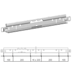 Rockfon Porteur HOOK T35 650