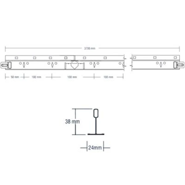 Knauf Ceiling Solutions Porteur DX24 3 Knauf Ceiling Solutions Porteur DX24