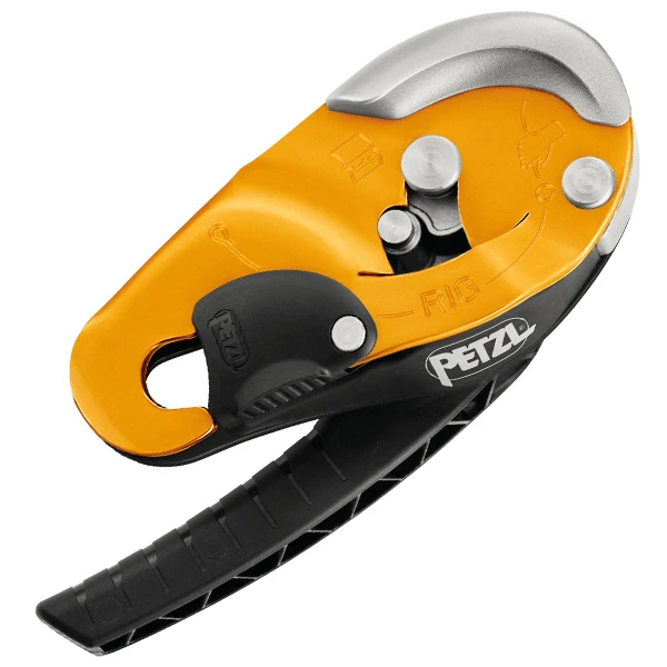 Descendeur Petzl RIG Autofreinant Compact Jaune : D021AA00 3 Descendeur Petzl RIG Autofreinant Compact Jaune : D021AA00