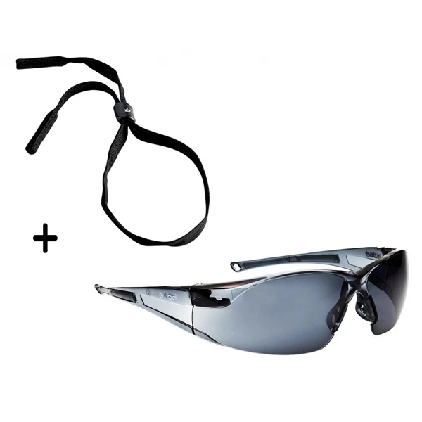 Bollé Lunette De Sécurité RUSH Bollé Fumée Transparent Noir RUSHPSF 6 Bollé Lunette De Sécurité RUSH Bollé Fumée Transparent Noir RUSHPSF – Image 4