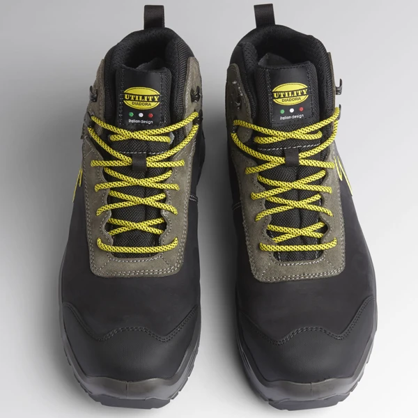 Chaussure De Sécurité Haute Sport Diatex MID S3 WR CI SRC - Gris Et Noir - Taille 44 Diadora Utility 177650/C2815/44 5 Chaussure De Sécurité Haute Sport Diatex MID S3 WR CI SRC - Gris Et Noir - Taille 44 Diadora Utility 177650/C2815/44 – Image 3