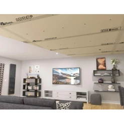 Placo Plaque De Plâtre Spéciale Plafond - 4PRO BA13 - R.0,04 M².K/W - 2,5 M X 1,2 M - ép.13 MM -Magasin Lemaitre Sécurité sans titre 1 25