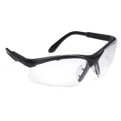 COVERGUARD Lunettes De Protection Réglables Gamme Sport Noires UV Rayures