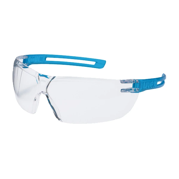 Lunettes De Protection à Branches Uvex X-fit Monture Bleue Translucide 3 Lunettes De Protection à Branches Uvex X-fit Monture Bleue Translucide