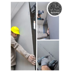 Plaque De Plâtre SOLIDROC BA13 Siniat - 2,6 M X 1,20 M - ép.12,5 MM -Magasin Lemaitre Sécurité solidroc 20meo