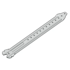 Suspente Universelle Renforcée Gypso Acier Galvanisé - Fourrure F45 Longueur 30 Cm - Boîte De 50 PCE -Magasin Lemaitre Sécurité suspente 2030 20cm 20avec 20languette 206