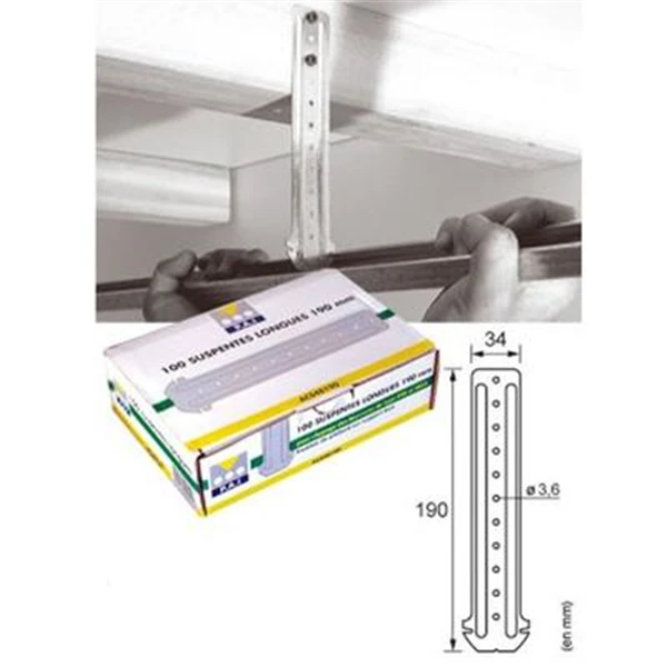 Suspente Longue Fourrure 17/47 3 Suspente Longue Fourrure 17/47