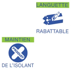 Suspente Universelle Renforcée Gypso Acier Galvanisé - Fourrure F45 Longueur 30 Cm - Boîte De 50 PCE