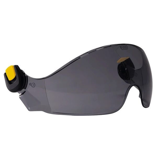 Visière Protection Fumée Casque Vertex Petzl Système Attache Easy Clip 3 Visière Protection Fumée Casque Vertex Petzl Système Attache Easy Clip