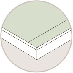 Doublage Isolant Placomur Essentiel Marine BA13 - 1,2 Mx2,6 M - R 2,15 M².K/W - Ép.80 MM